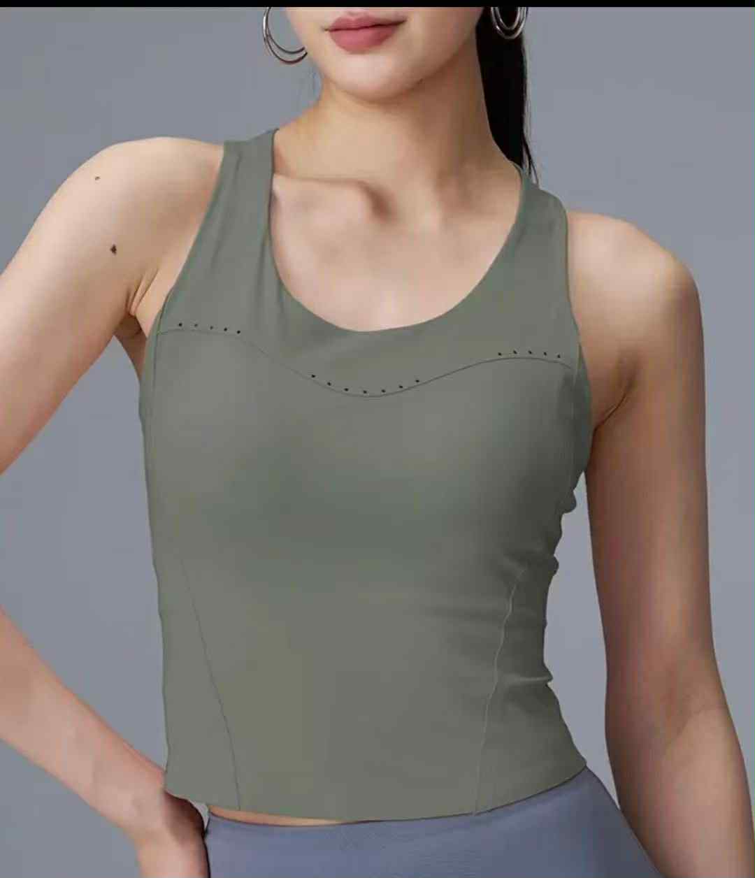 Aligned Racer Back Top