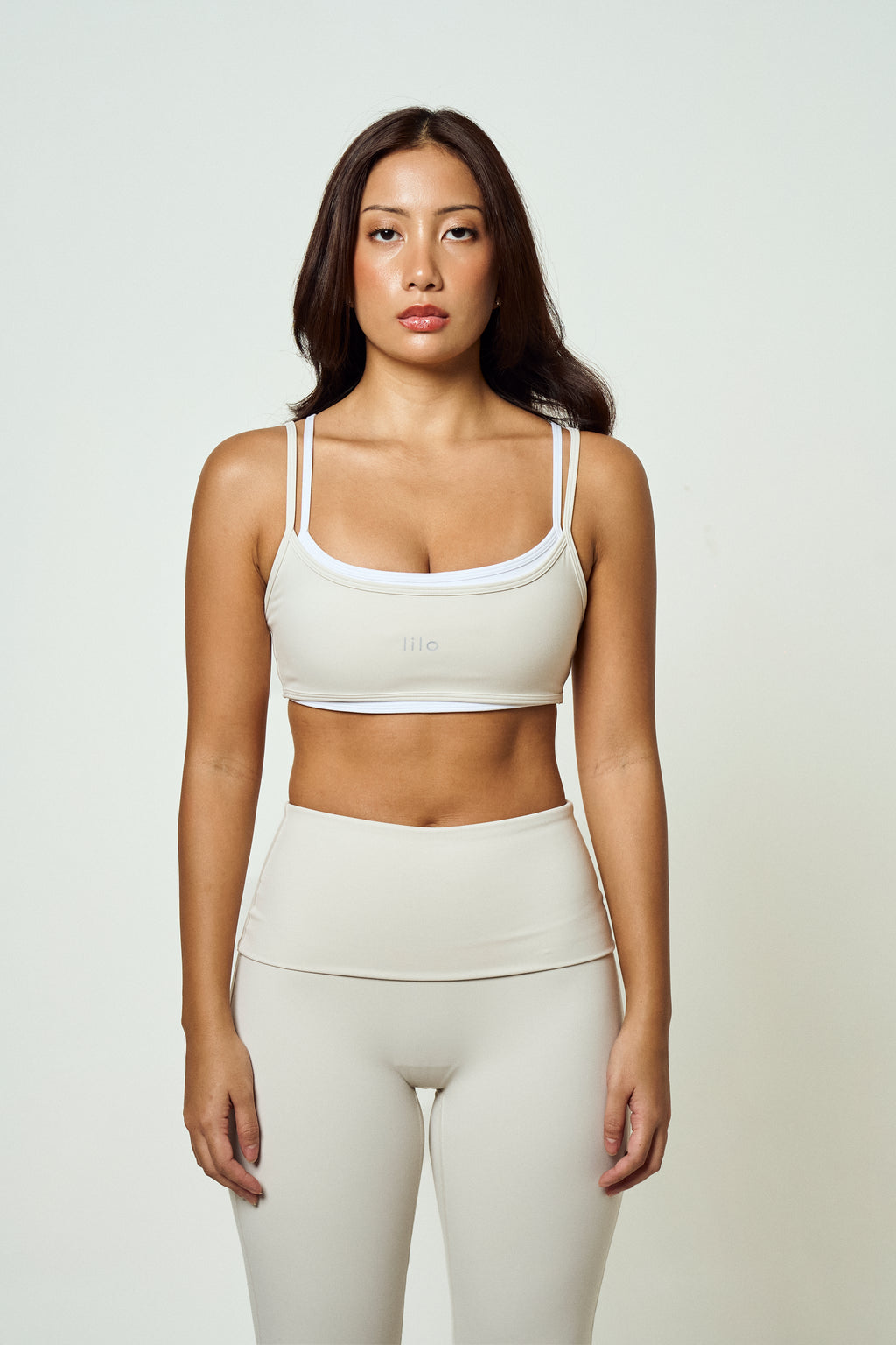 Archive 02 Layered Bra - Cream