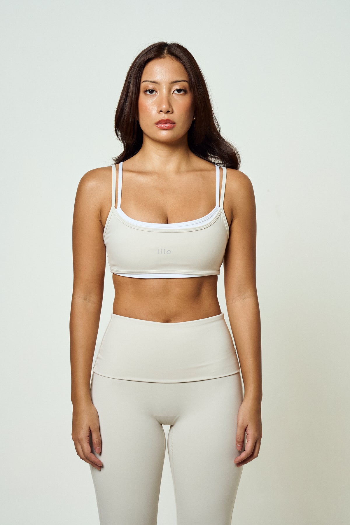 Archive 02 Layered Bra - Cream