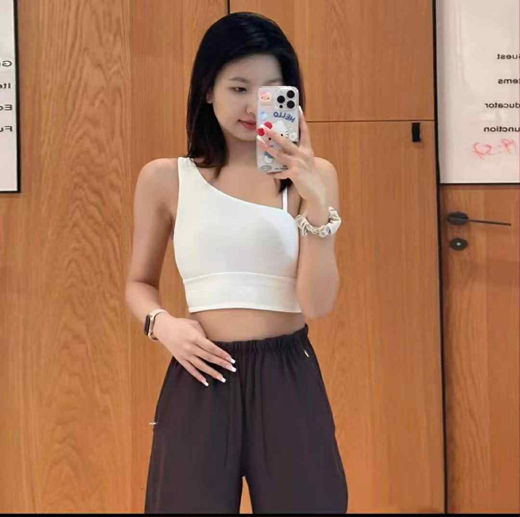 Flow State Asymmetric Active Bra