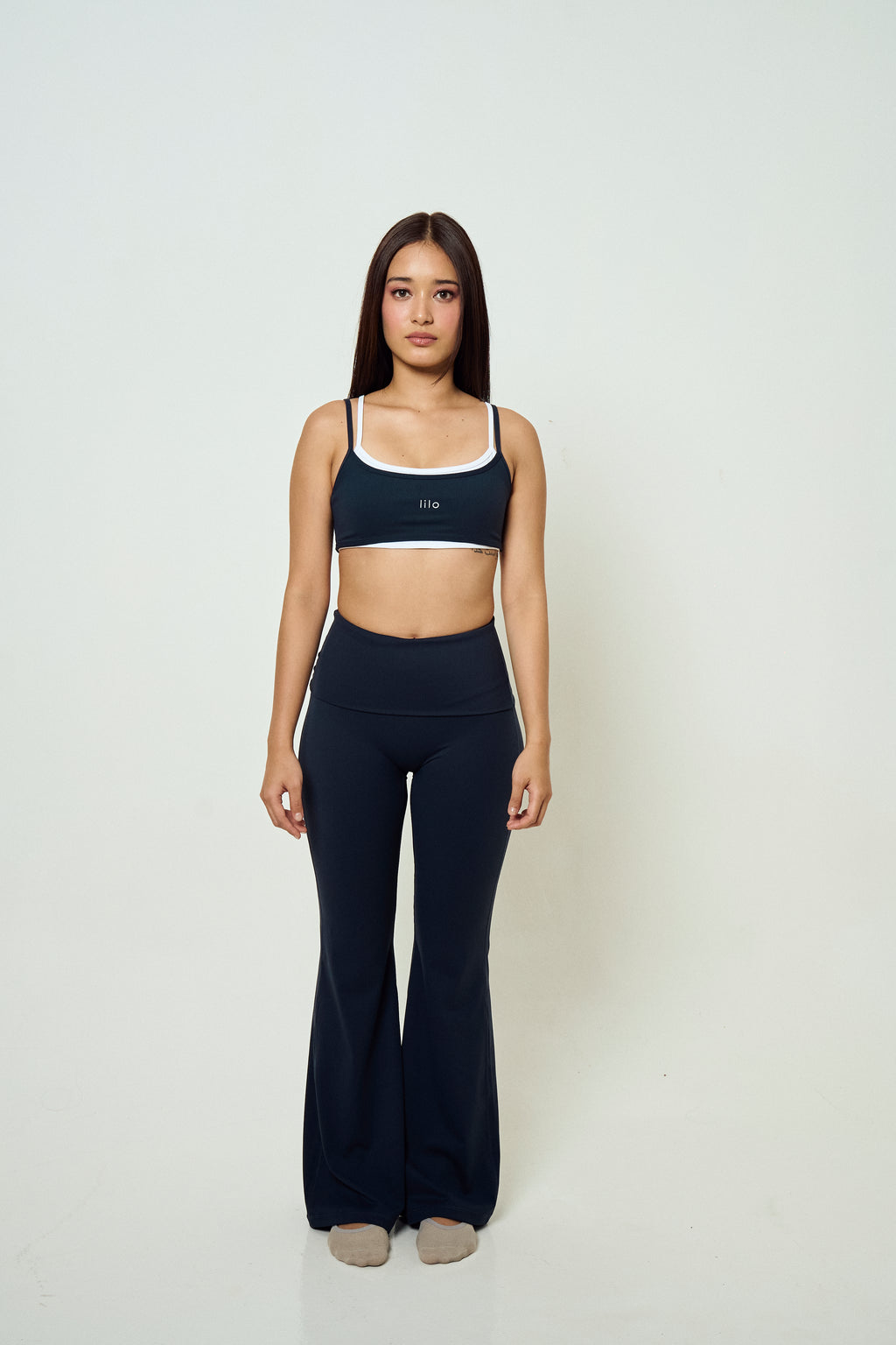 Archive 02 Layered Bra - Navy